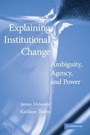 Cover: Explaining Institutional Change - Cambridge University Press