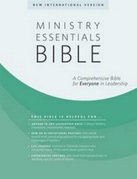 Enlarge image Cover: Ministry Essentials Bible-NIV - Hendrickson Publishers