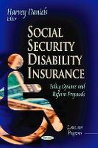Enlarge image Cover: Social Security Disability Insurance - Nova Science Publishers Inc