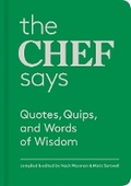Cover: The Chef Says - Princeton Architectural Press