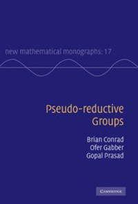 Abbildung von: Pseudo-reductive Groups - Cambridge University Press
