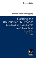 Cover: Pushing the Boundaries - Emerald Group Publishing Limited