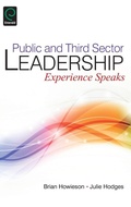 Cover: Public and Third Sector Leadership - Emerald Group Publishing Limited