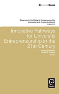 Cover: Innovative Pathways for University Entrepreneurship in the 21st Century - Emerald Group Publishing Limited
