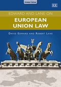 Cover: Edward and Lane on European Union Law - Edward Elgar Publishing