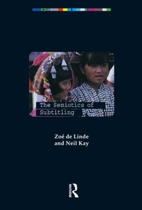 Enlarge image Cover: The Semiotics of Subtitling - St Jerome Publishing