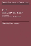 Cover: The Perceived Self - Cambridge University Press