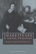 Cover: Shakespeare and Social Dialogue - Cambridge University Press