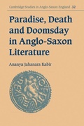 Cover: Paradise, Death and Doomsday in Anglo-Saxon Literature - Cambridge University Press