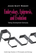 Cover: Embryology, Epigenesis and Evolution - Cambridge University Press