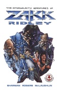 Cover: The Intergalactic Adventures of Zakk Ridley - Markosia Enterprises Ltd