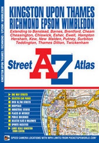 Abbildung von: Kingston on Thames Street Atlas - Geographers' A-Z Map Co Ltd
