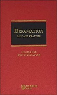 Enlarge image Cover: Defamation - Clarus Press Ltd