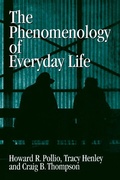 Cover: The Phenomenology of Everyday Life - Cambridge University Press