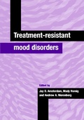 Cover: Treatment-Resistant Mood Disorders - Cambridge University Press