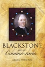 Cover: Blackstone and his Commentaries - Hart Publishing