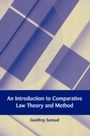 Cover: An Introduction to Comparative Law Theory and Method - Hart Publishing
