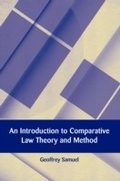 Cover: An Introduction to Comparative Law Theory and Method - Hart Publishing