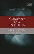 Cover: Company Law in China - Edward Elgar Publishing