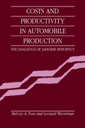 Cover: Costs and Productivity in Automobile Production - Cambridge University Press