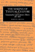 Cover: The Making of Textual Culture - Cambridge University Press