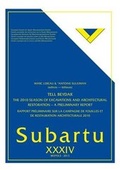 Cover: Tell Beydar. the 2010 Season of Excavations and Architectural Restoration - A Preliminary Report - Brepols N.V.