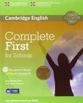 Cover: Complete First for Schools - Klett