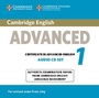 Cover: Cambridge English Advanced 1 for updated exam - Klett