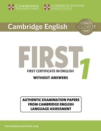 Abbildung von: Cambridge English First 1 for updated exam - Klett