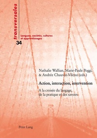 Enlarge image Cover: Action, interaction, intervention - Peter Lang Verlag