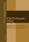 Cover: CIUTI-Forum 2013 - Peter Lang Verlag