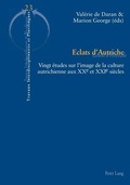 Cover: Eclats d'Autriche - Peter Lang Verlag