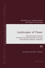 Cover: Landscapes of Power - Peter Lang Verlag
