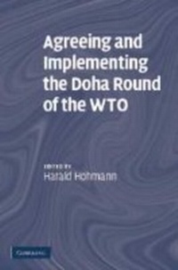 Enlarge image Cover: Agreeing and Implementing the Doha Round of the WTO - Cambridge University Press