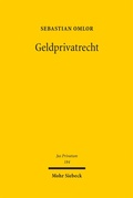Bild: Geldprivatrecht - Mohr Siebeck