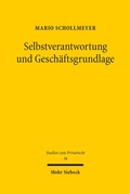 Bild: Selbstverantwortung und Geschäftsgrundlage - Mohr Siebeck