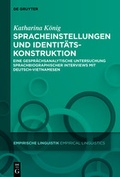 Cover: Spracheinstellungen und Identit&auml;tskonstruktion - De Gruyter