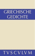 Cover: Griechische Gedichte - De Gruyter