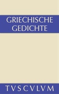 Cover: Griechische Gedichte - De Gruyter Akademie Forschung