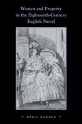 Cover: Women and Property in the Eighteenth-Century English Novel - Cambridge University Press