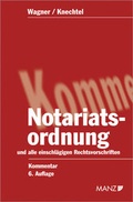 Cover: Kommentar zur Notariatsordnung - Manz