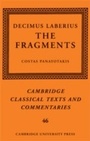 Cover: Decimus Laberius - Cambridge University Press
