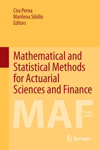 Enlarge image Cover: Mathematical and Statistical Methods for Actuarial Sciences and Finance - Springer