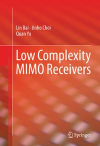 Abbildung von: Low Complexity MIMO Receivers - Springer