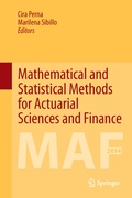 Cover: Mathematical and Statistical Methods for Actuarial Sciences and Finance - Springer