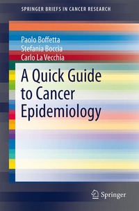 Enlarge image Cover: A Quick Guide to Cancer Epidemiology - Springer