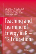 Cover: Teaching and Learning of Energy in K - 12 Education - Springer