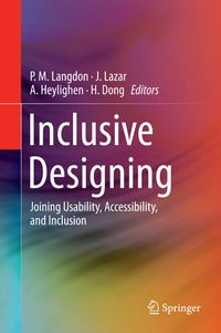 Abbildung von: Inclusive Designing - Springer