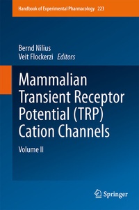 Abbildung von: Mammalian Transient Receptor Potential (TRP) Cation Channels - Springer