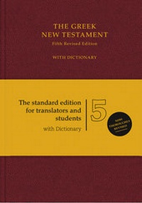 Abbildung von: The Greek New Testament - Deutsche Bibelgesellschaft
